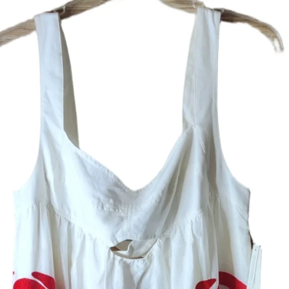 Anthropologie Front Cut Out Maxi Dress Size XL Nwt - Picture 14 of 14